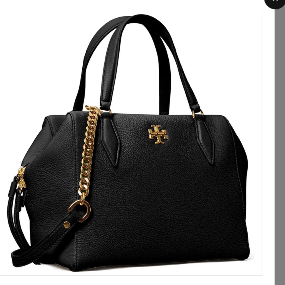 Tory Burch Kira pebbled satchel
